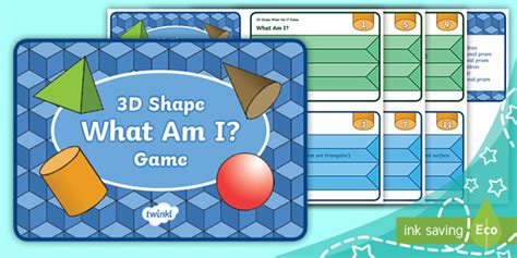 3D Shapes Game .